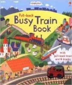 Pull-back Busy Train Book