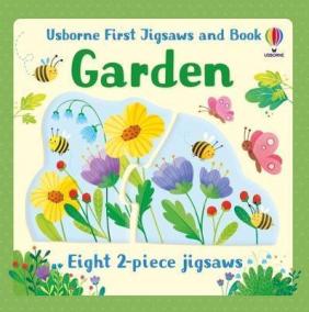 Usborne First Jigsaws And Book: Garden