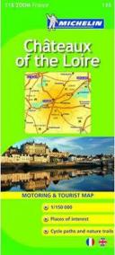 Chateaux of the Loire - Map