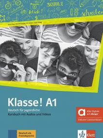 Klasse! 1 (A1) – Hybride Ausgabe – Kursbuch + MP3/Video allango.net + Lizenz (24 Monate)