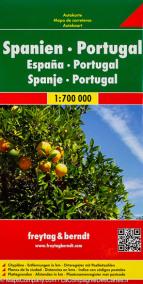 Spanien, Portugal 1:700 000