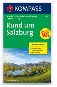 Rund um Salzburg 291 ,2 mapy / 1:50T NKOM