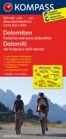 Dolomiten Pusteral und Seine Seitentäler 3413 1:70T NKOM