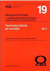 VDA 19.2 - Technická čistota při montáži