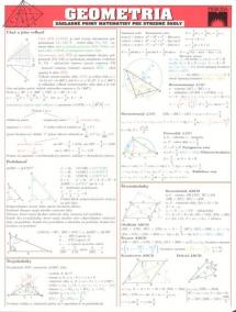 Geometria - základné pojmy matematiky pre SŠ karta