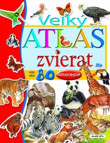 Veľký atlas zvierat - viac ako 80 samolepiek