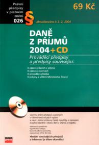 Daně z příjmů 2004 + CD