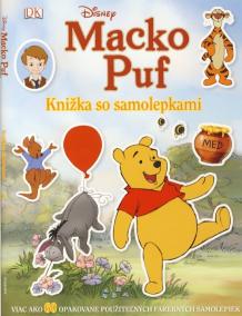 Macko Puf - Knižka so samolepkami