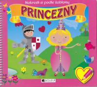 Princezny - Nakresli si podle šablony