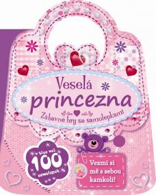 Veselá princezna - Zábavné hry se samolepkami