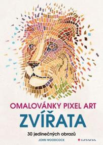 Omalovánky Pixel art Zvířata - 30 jedinečných obrazů