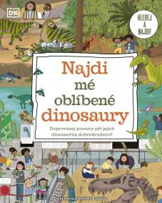 Najdi mé oblíbené dinosaury - Doprovázej postavy při jejich dinosauřím dobrodružství!