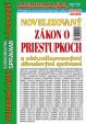 Novelizovaný zákon o PRIESTUPKOCH s aktualizovanými dôvodovými správami (NZ 6/2025)