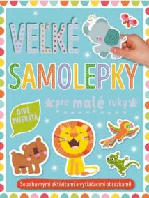 Divé zvieratá - Veľké samolepky pre malé ruky