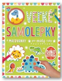 Dino - Veľké samolepky pre malé ruky