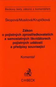 Zákon o pojišťovacích zprostředkovatelích a likvidátorech pojistných událostí