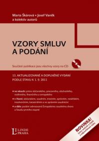 Vzory smluv a podání - 13. aktualizované a doplněné vydání podle právního stavu k 1. 9. 2011