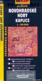 Novohradské hory, Kaplice 1:50T -  turist .mapa