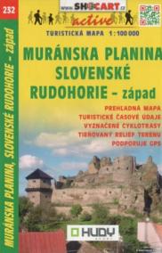 Muránska planina, Sl. Rudohorie-záp. 1:100 000