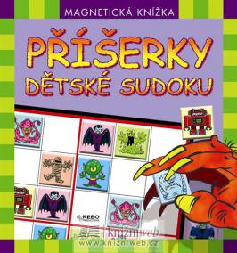 Příšerky dětské sudoku - Magnetická knížka