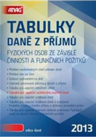 Tabulky daně z příjmů 2013