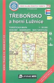 KČT 75 Třeboňsko a horní Lužnice 1:50 000