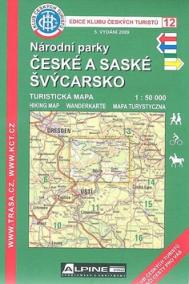 KČT 12 České a Saské Švýcarsko 1:50 000