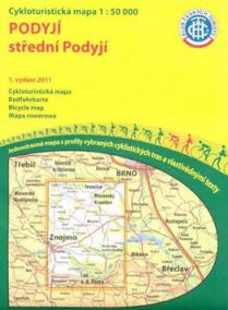 KČTC střední Podyjí 1:50 000