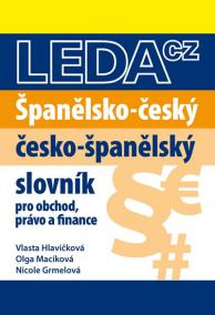 Španělsko-český, česko-španělský slovník pro obchod, právo a finance