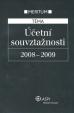 Účetní souvztažnosti 2008 - 2009