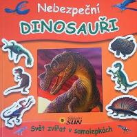 Nebezpeční dinosauři - Svět zvířat v samolepkách