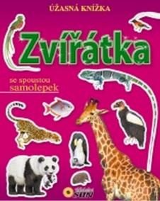 Zvířátka - Úžasná knížka se spoustou samolepek