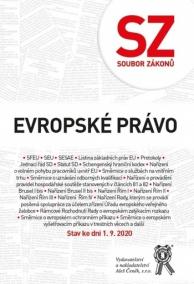 Soubor zákonů Evropské právo. Stav ke dni 1.9.2020