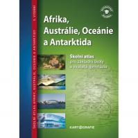 Afrika, Austrálie, Oceánie, Antarktida - Školní atlas