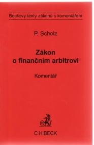 Zákon o finančním arbitrovi. Komentář