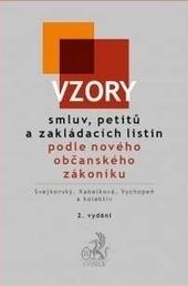 Vzory smluv, petitů a zakládacích listin podle nového občanského zákoníku