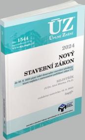 ÚZ 1544 Nový stavební zákon