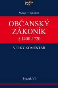 Občanský zákoník VI. svazek, § 1400-1720