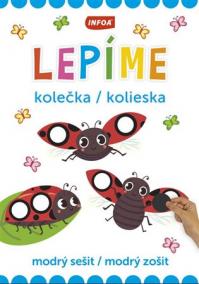 Lepíme kolečka - modrý sešit