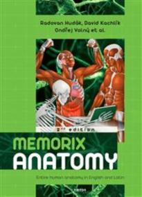 Memorix Anatomy - Entire human anatomy in English and Latin - 2. vyd.