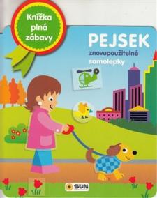 Knížka plná zábavy - Pejsek - znovu použitelné samolepky