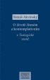 O životě činném a kontemplativním v Teologické sumě