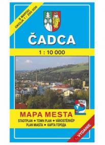 Mapa mesta Čadca