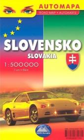 Slovensko Slovakia 1: 500 000