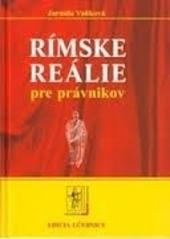 Rímske reálie pre právnikov, 2010