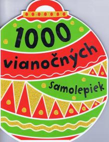 1000 vianočných samolepiek