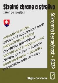 Strelné zbrane a strelivo - zákon po novelách