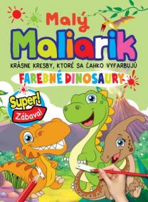 Malý maliarik - Farebné dinosaury