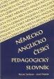 Německo-anglicko-český pedagogický slovník