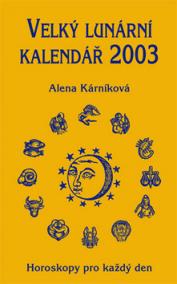 Velký lunární kalendář 2003